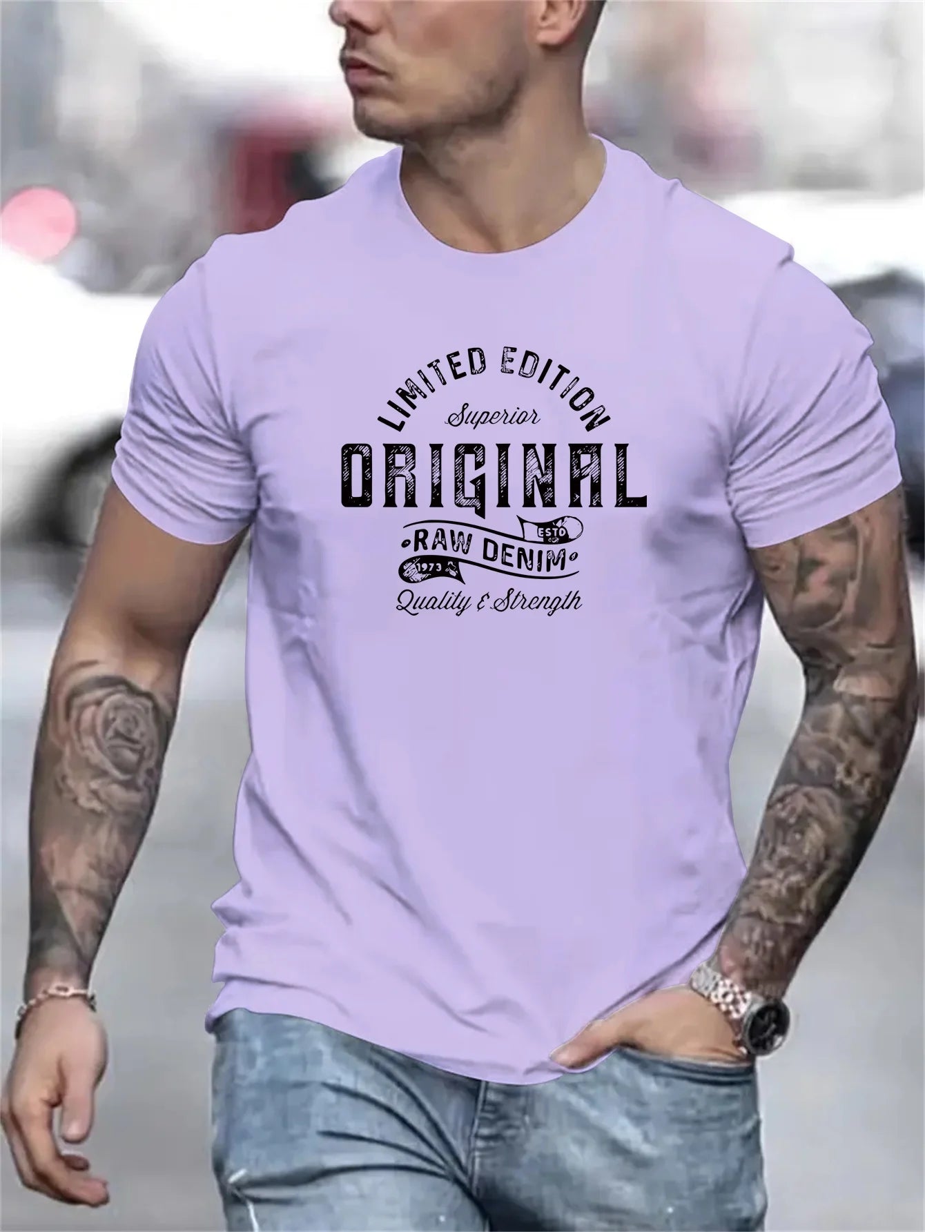 T-Shirt Homme 100% Coton – Imprimé Chien Drôle | Coupe Décontractée & Confortable