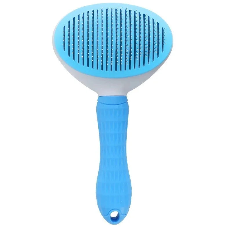 Brosse autonettoyante pour chien et chat – Démêlage & massage