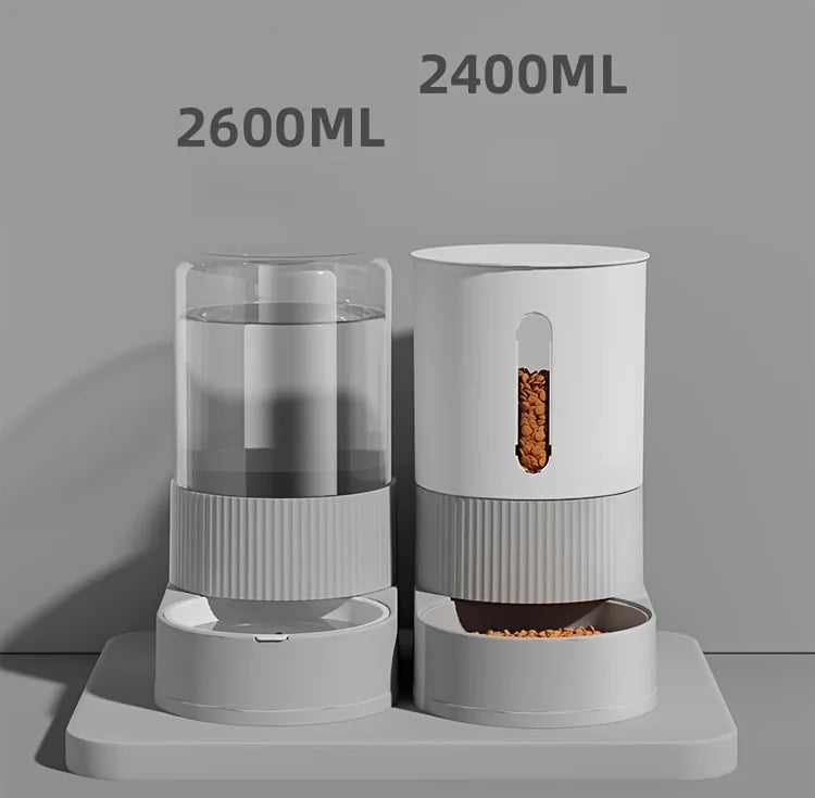 Distributeur Automatique Grande Capacité – Eau & Nourriture par Gravité pour Chat et Chien