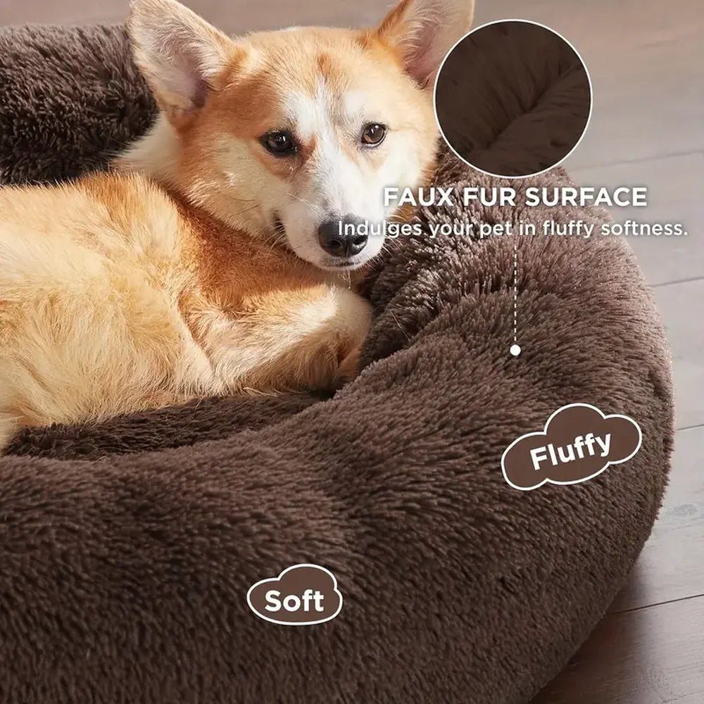 Corbeille-Lit Douillette Chien & Chat – Housse Lavable