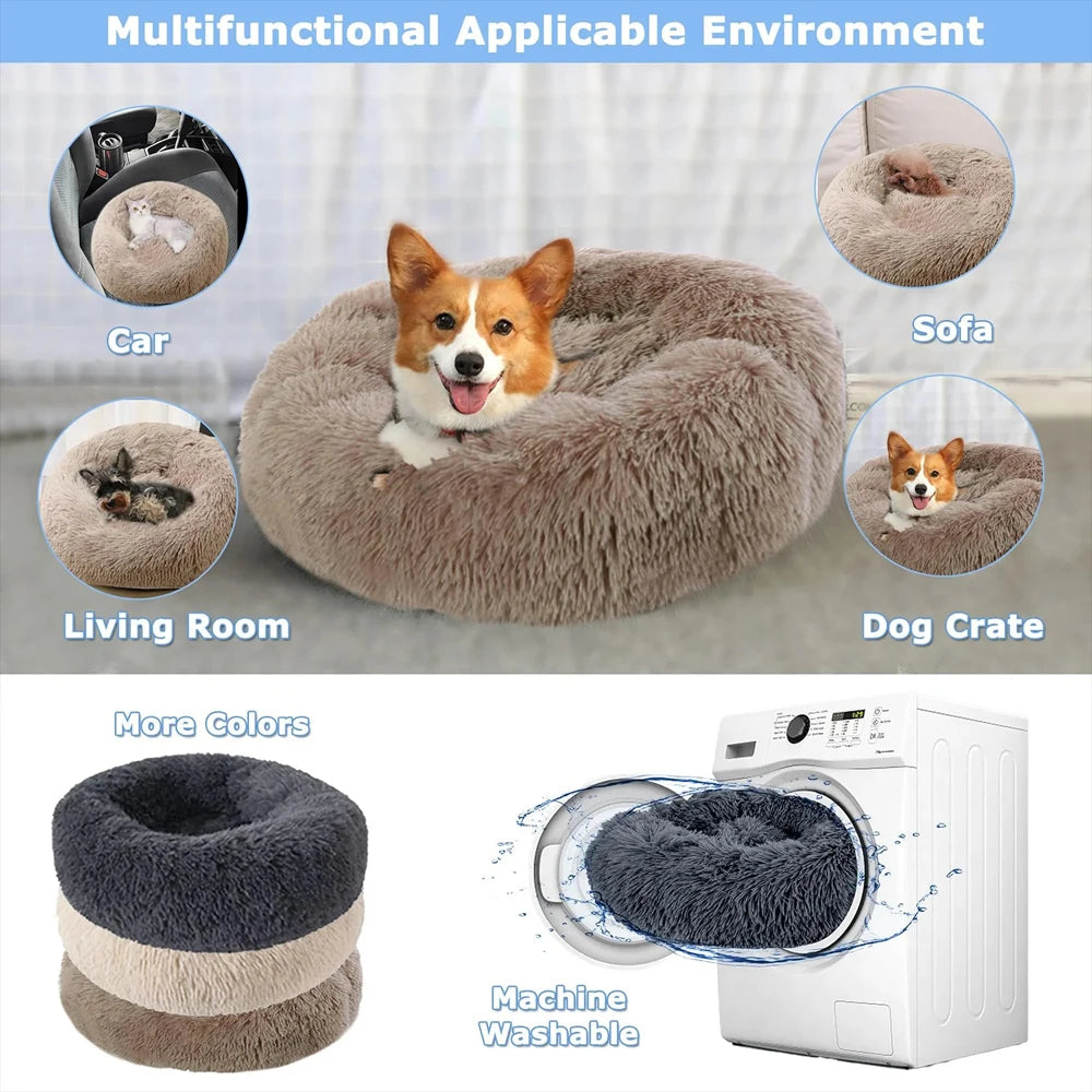 Corbeille-Lit Douillette Chien & Chat – Housse Lavable