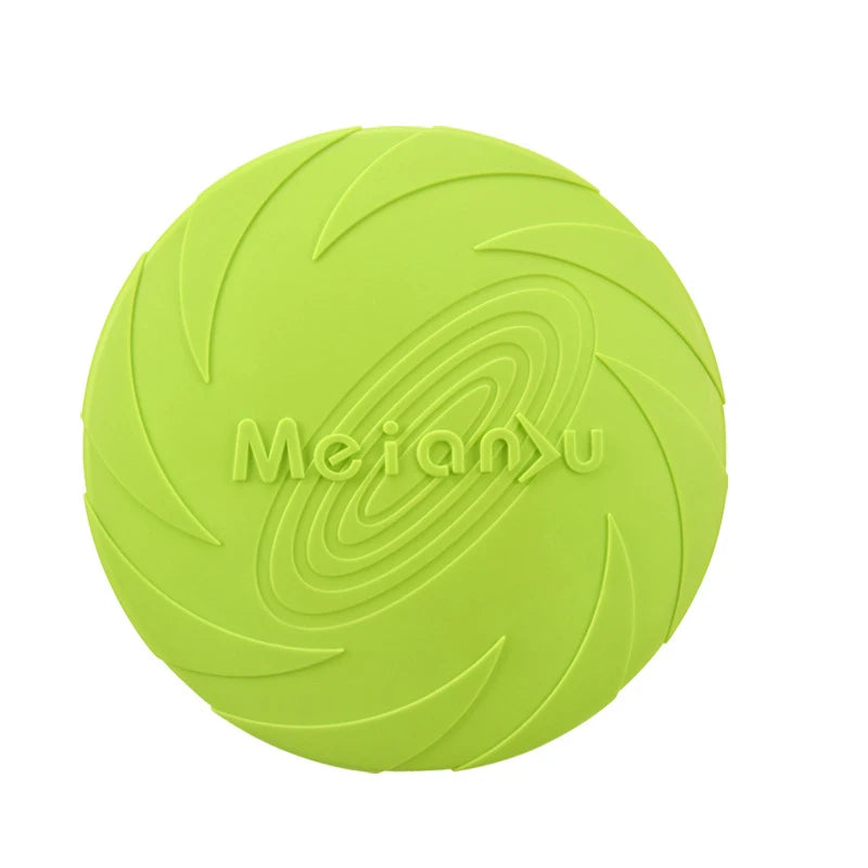 Disque volant en silicone pour chien
