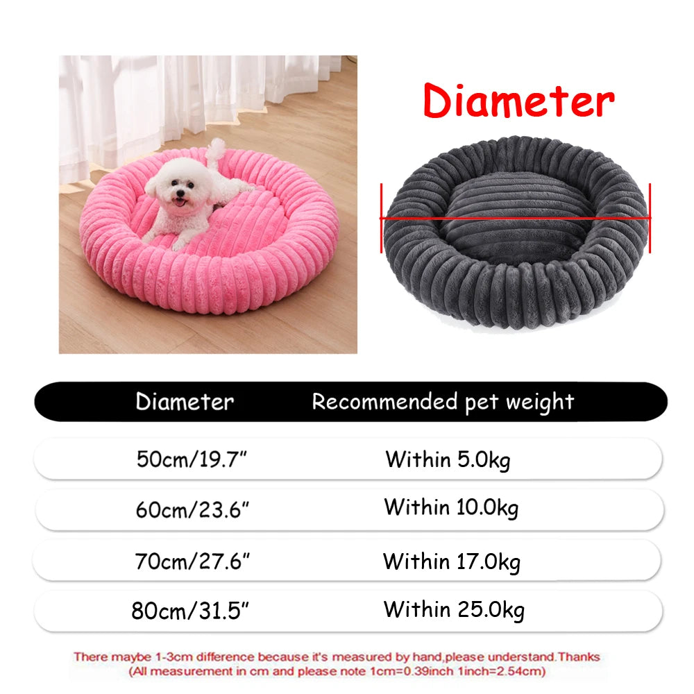 Corbeille-Lit Douillette Chien & Chat – Housse Lavable