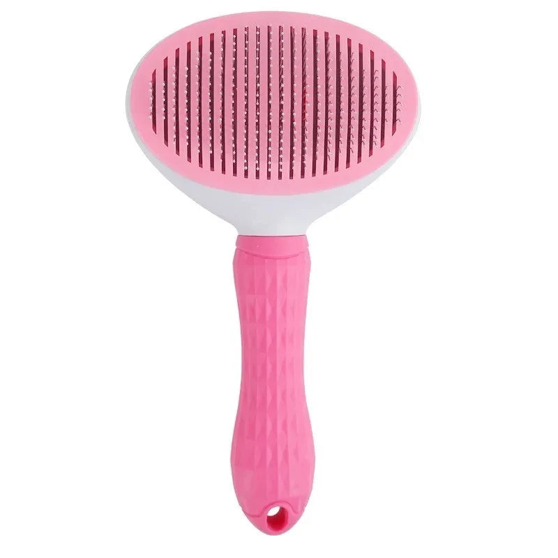 Brosse autonettoyante pour chien et chat – Démêlage & massage