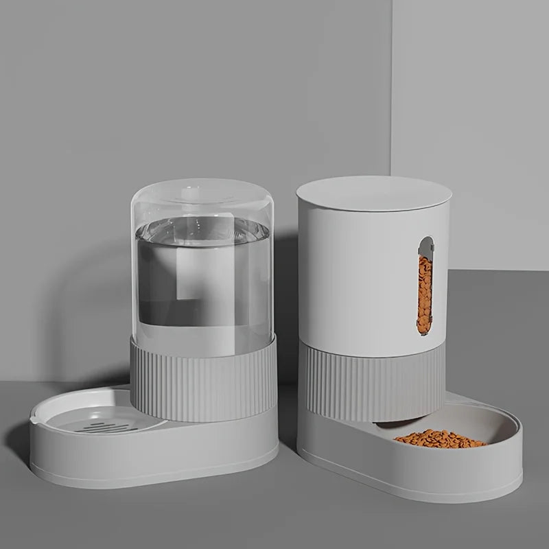 Distributeur Automatique Grande Capacité – Eau & Nourriture par Gravité pour Chat et Chien
