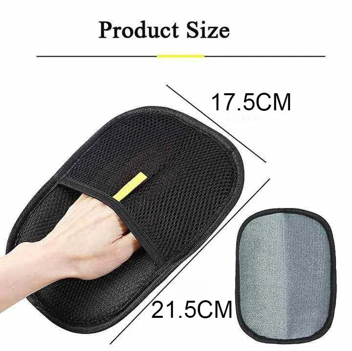 Gant de toilettage pour chien et chat – Massage & démêlage en silicone