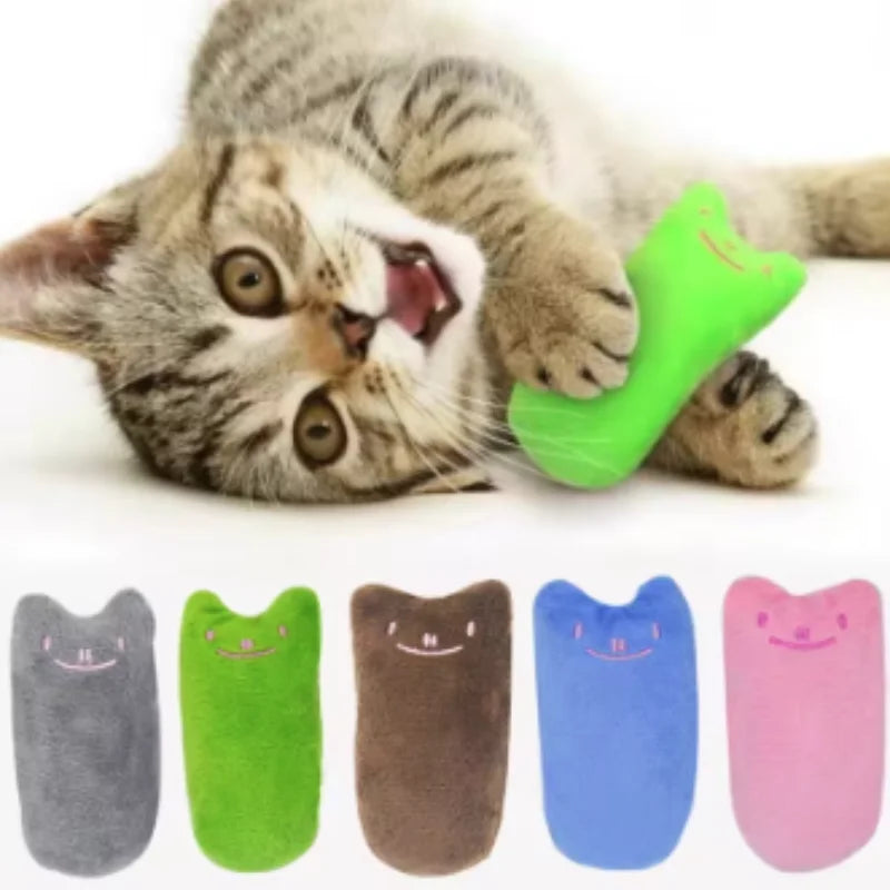 Jouet catnip coloris bleu pour chat