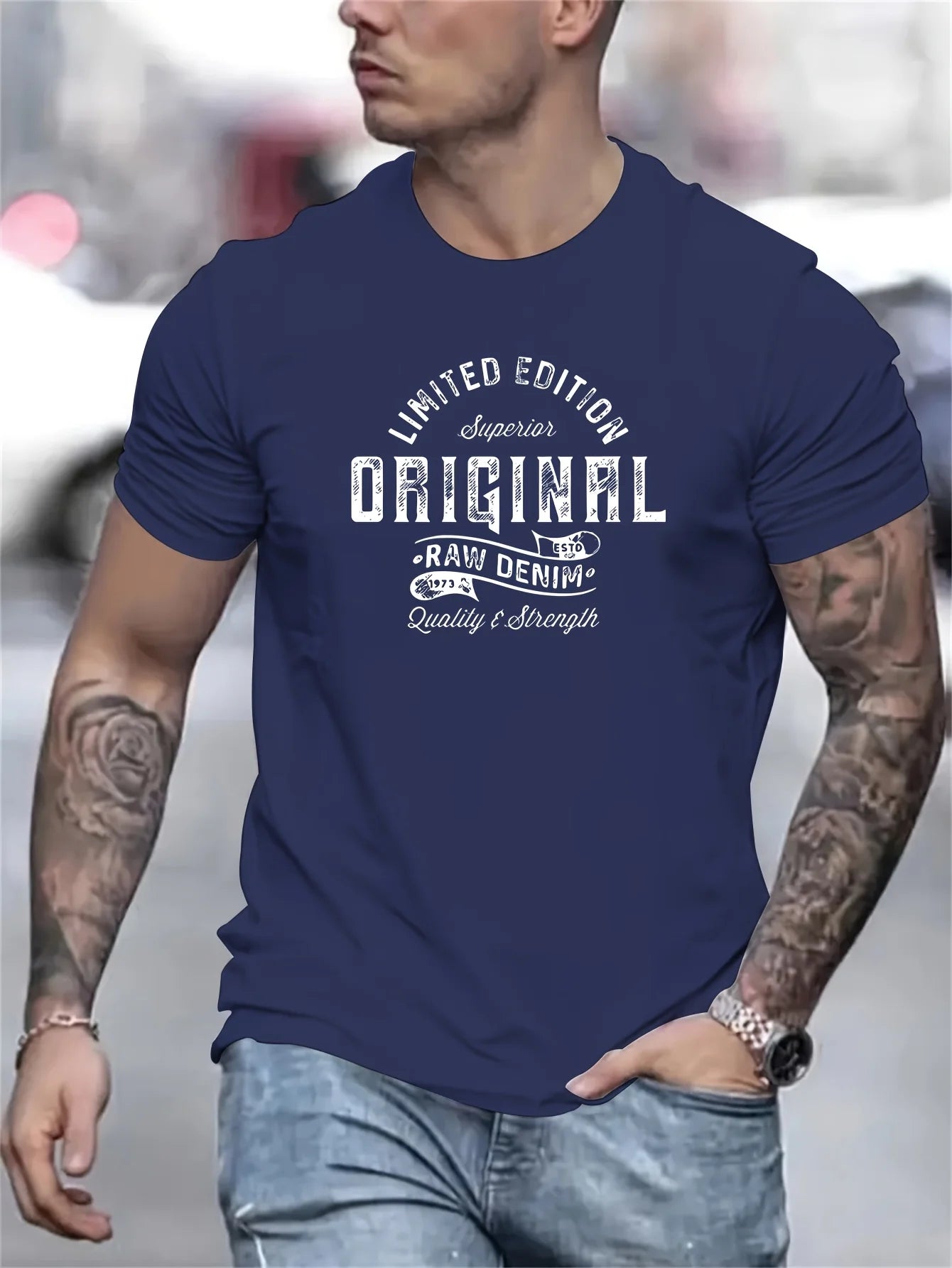 T-Shirt Homme 100% Coton – Imprimé Chien Drôle | Coupe Décontractée & Confortable