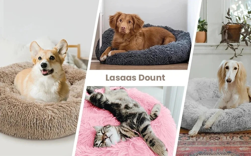 Corbeille-Lit Douillette Chien & Chat – Housse Lavable