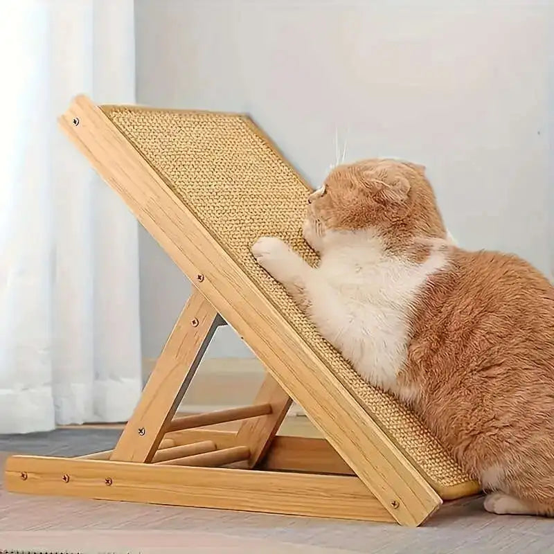 Griffoir en corde de chanvre pour chat et lapin