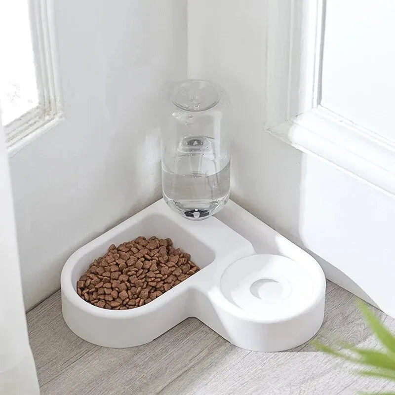 Bol automatique double usage eau et nourriture pour chien et chat