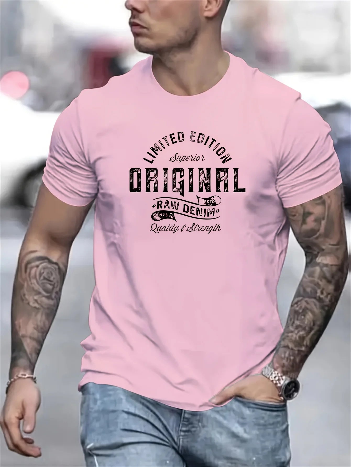 T-Shirt Homme 100% Coton – Imprimé Chien Drôle | Coupe Décontractée & Confortable