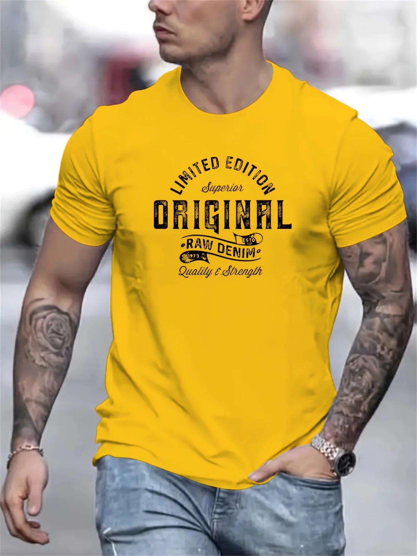 T-Shirt Homme 100% Coton – Imprimé Chien Drôle | Coupe Décontractée & Confortable