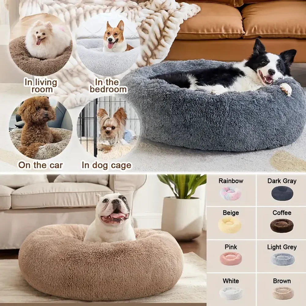 Corbeille-Lit Douillette Chien & Chat – Housse Lavable