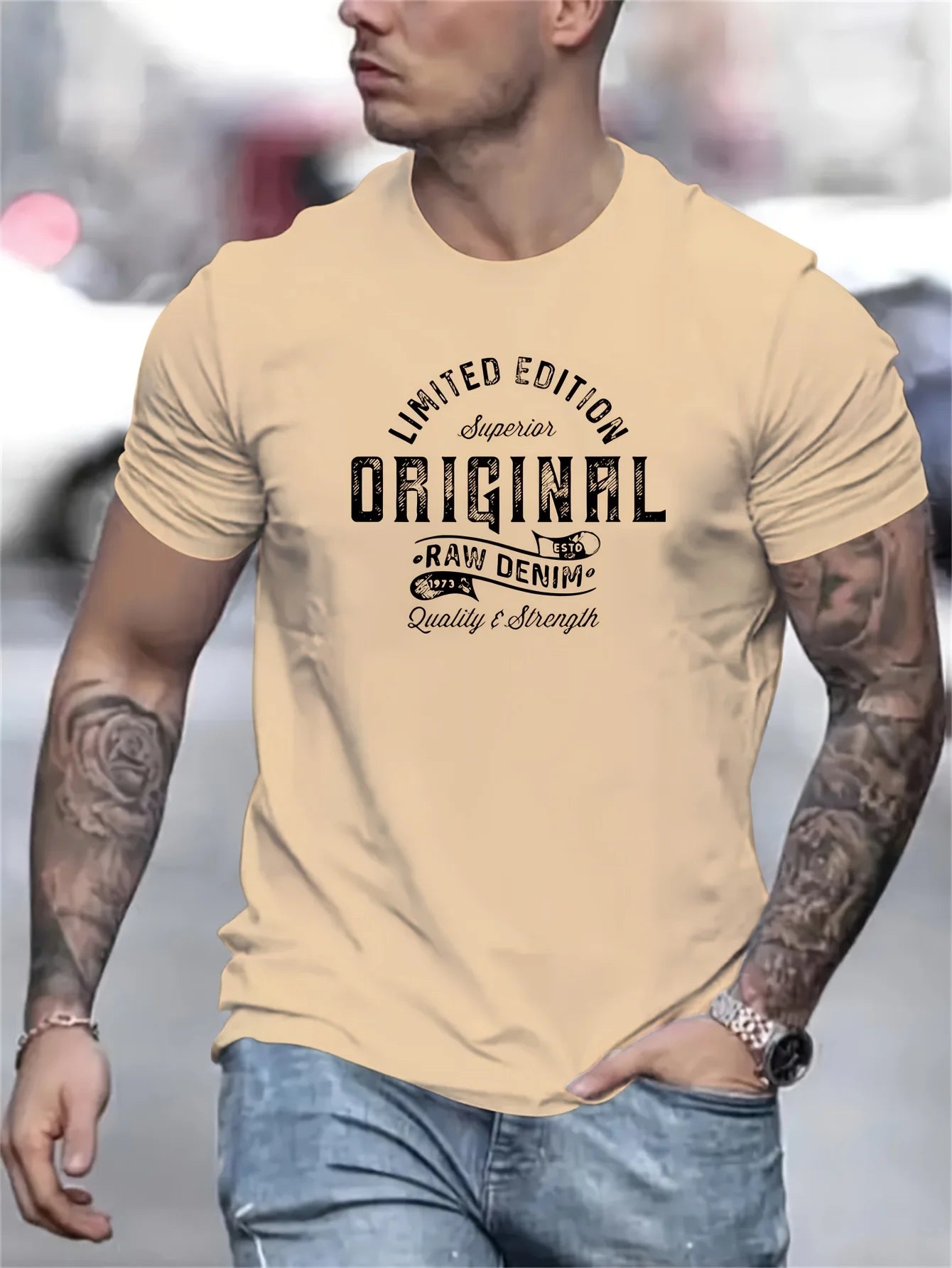 T-Shirt Homme 100% Coton – Imprimé Chien Drôle | Coupe Décontractée & Confortable