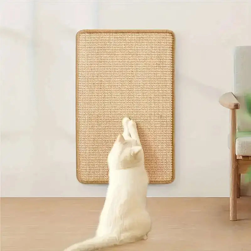 Griffoir en corde de chanvre pour chat et lapin