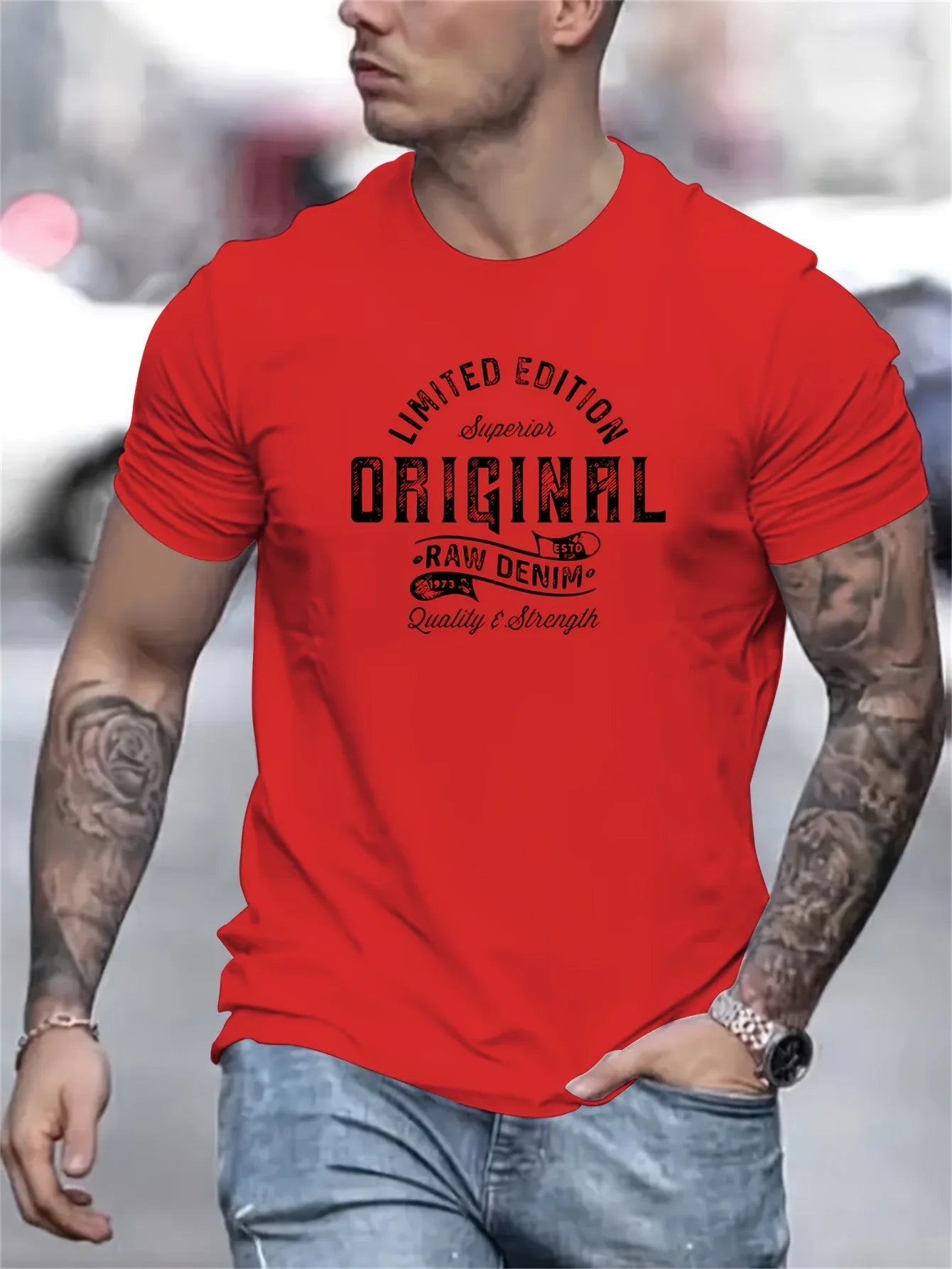 T-Shirt Homme 100% Coton – Imprimé Chien Drôle | Coupe Décontractée & Confortable