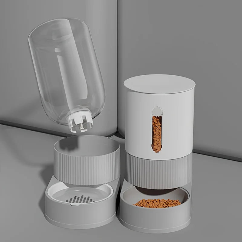 Distributeur Automatique Grande Capacité – Eau & Nourriture par Gravité pour Chat et Chien
