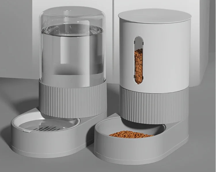 Distributeur Automatique Grande Capacité – Eau & Nourriture par Gravité pour Chat et Chien