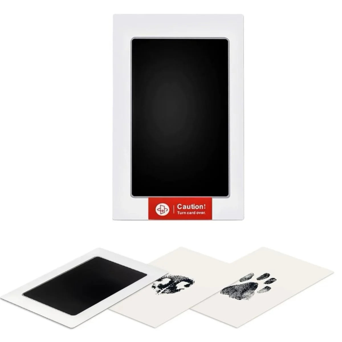 Empreinte de patte de chat en argile