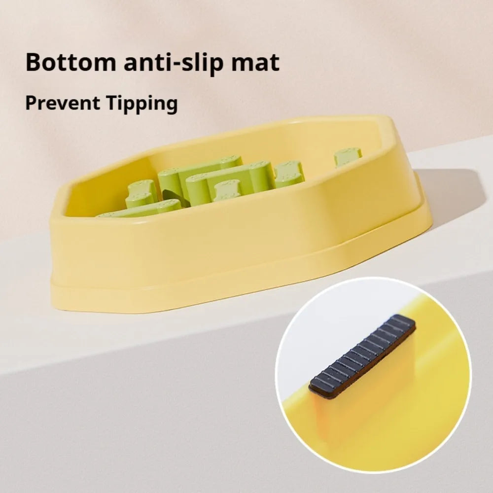Bol Slow Feeder Réglable pour Chien et Chat