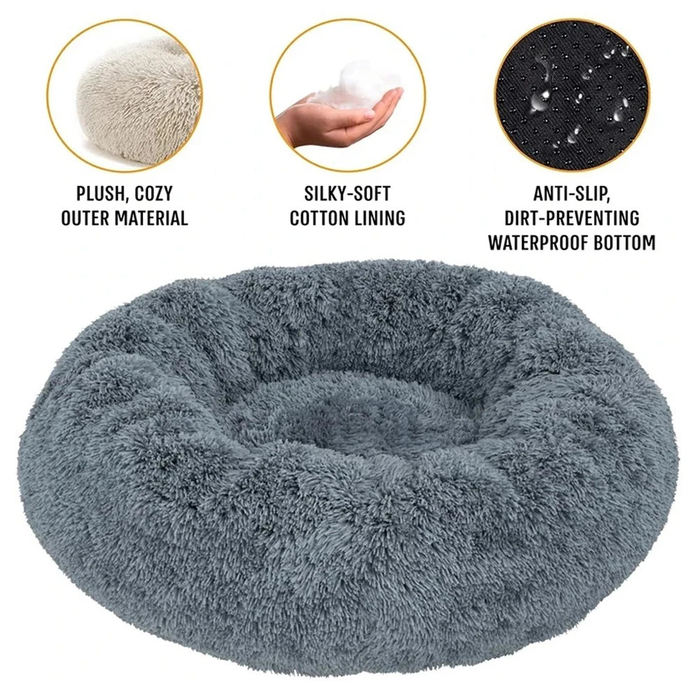 Corbeille-Lit Douillette Chien & Chat – Housse Lavable