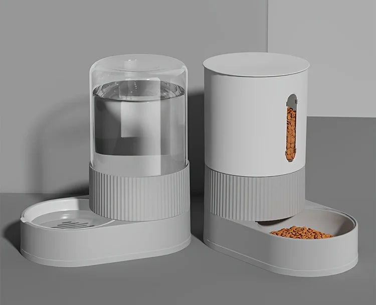 Distributeur Automatique Grande Capacité – Eau & Nourriture par Gravité pour Chat et Chien