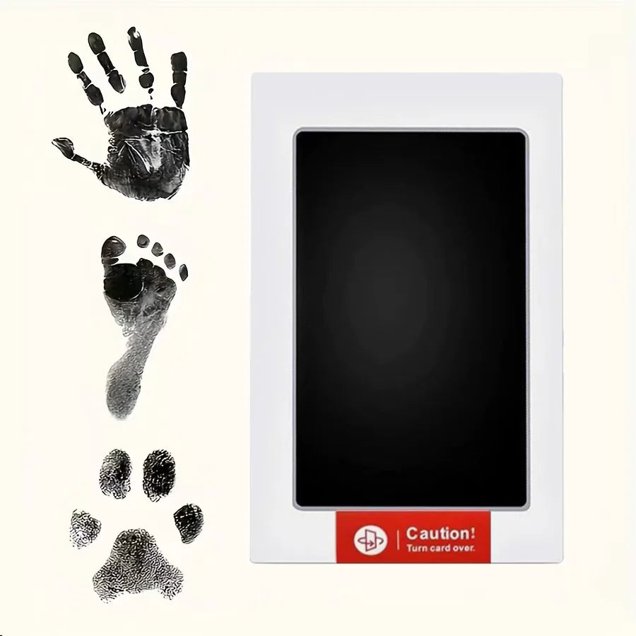 Kit empreintes pattes animal et mains bébé, sans encre