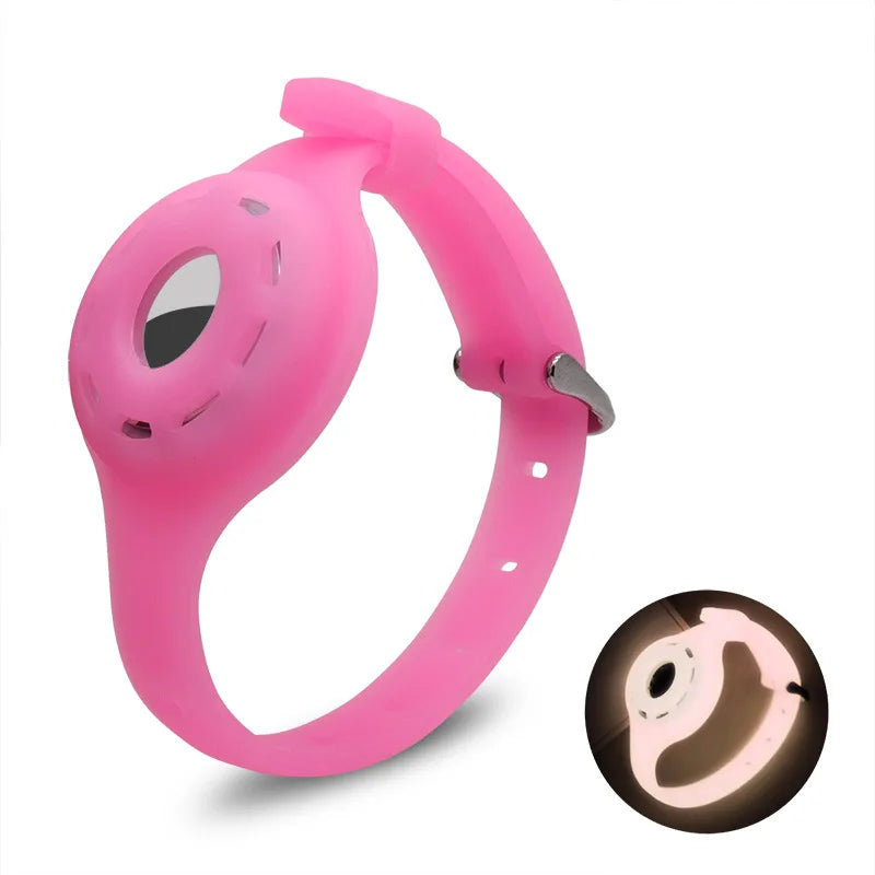 Support AirTag Collier Silicone – Tracker GPS pour Chien & Chat