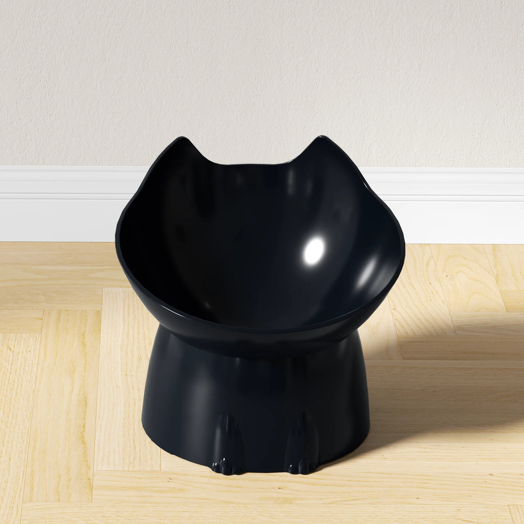 Gamelle surélevée inclinée pour chat – Protection cervicale