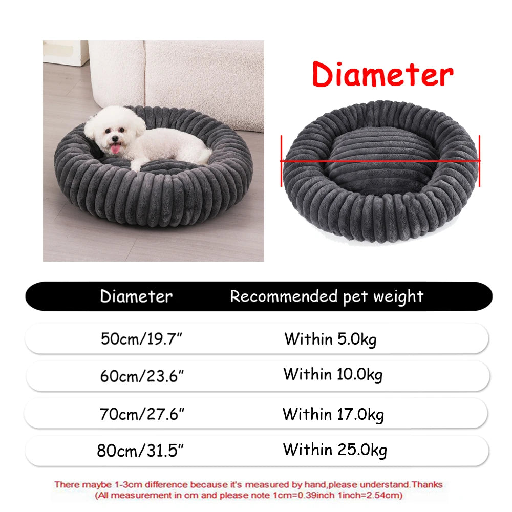 Corbeille-Lit Douillette Chien & Chat – Housse Lavable
