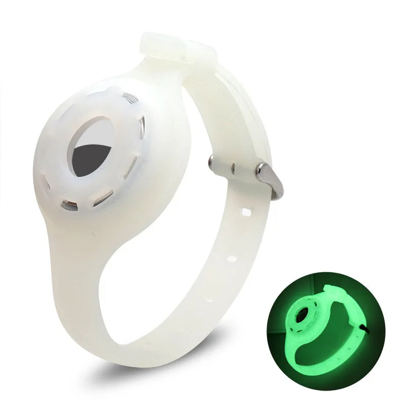 Support AirTag Collier Silicone – Tracker GPS pour Chien & Chat